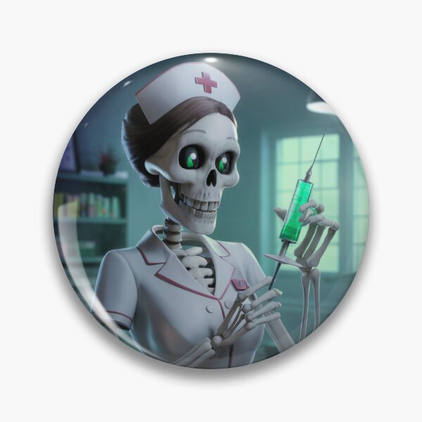 Item preview, The Skeleton Nurse designed and sold by McVrax.