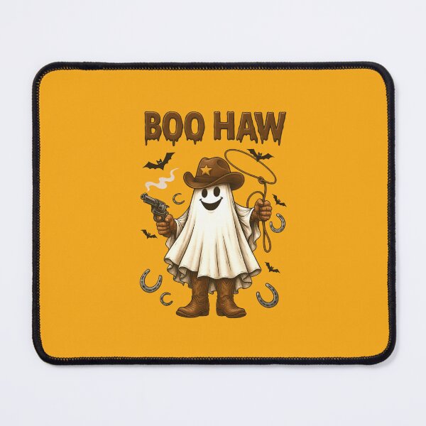 Item preview, Boo haw - funny western halloween ghost designed and sold by Darkifun.