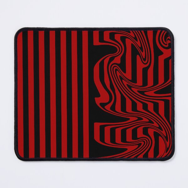 Item preview, Stripes and Swirls - Red and Black designed and sold by LAEC-Shop.
