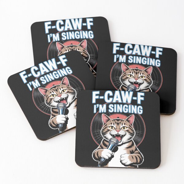 Item preview, F-CAW-F Cute Cat- I Am Singing designed and sold by Museum Of Non-Existing Art.