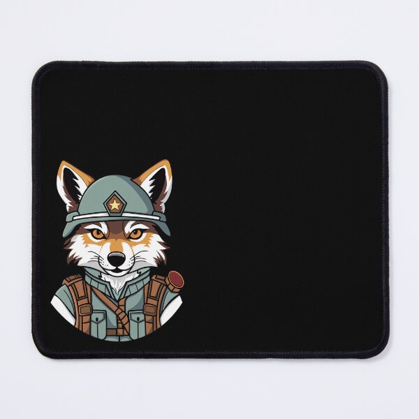 Item preview, Wolf General of the Army – Fierce Military Wolf Design designed and sold by Phoenix Art Studio.