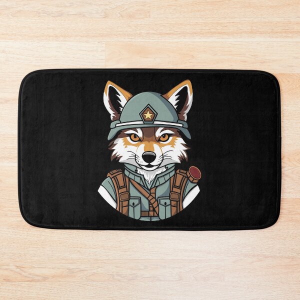Item preview, Wolf General of the Army – Fierce Military Wolf Design designed and sold by Phoenix Art Studio.