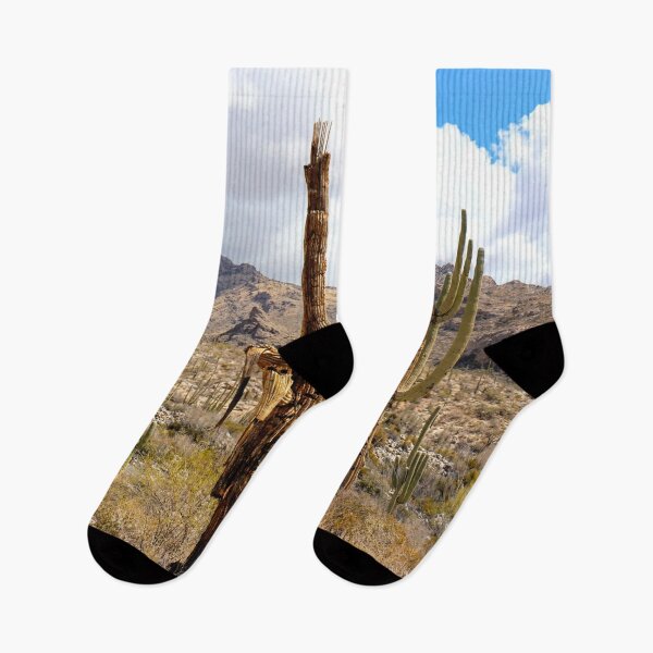 Item preview, Dead Cactus Alive Cacti And Catalina Mountains  designed and sold by simonjayphotos.