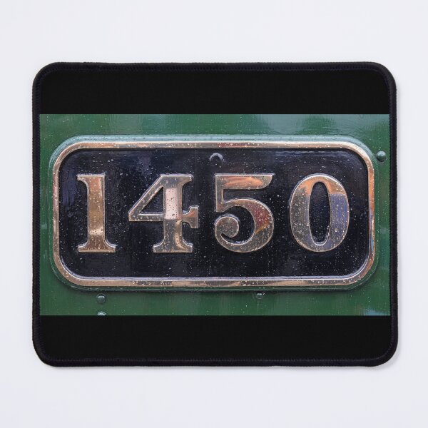 Item preview, GWR tank loco 1450 number plate designed and sold by Random Railways.