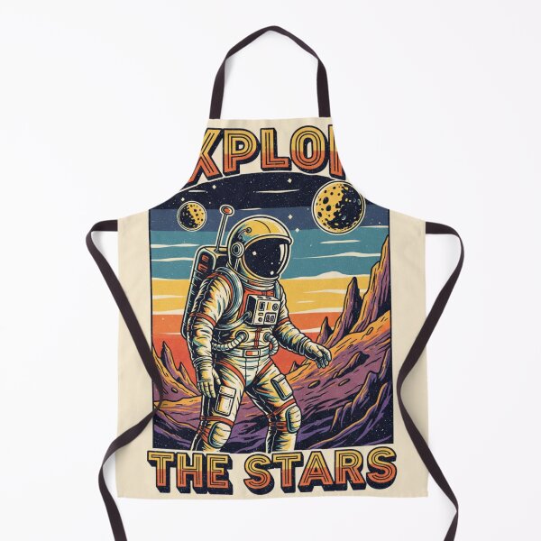 Item preview, Retro Astronaut Space designed and sold by CyberdogStudios.