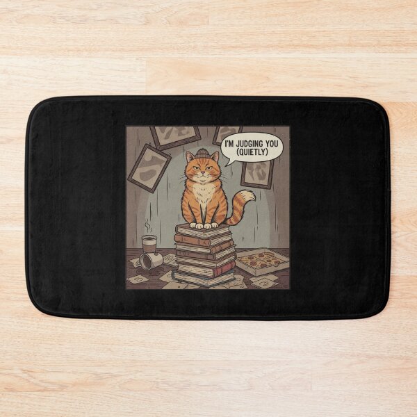 Item preview, Judgy Cat – I’m Judging You Quietly  designed and sold by Whisky1111.