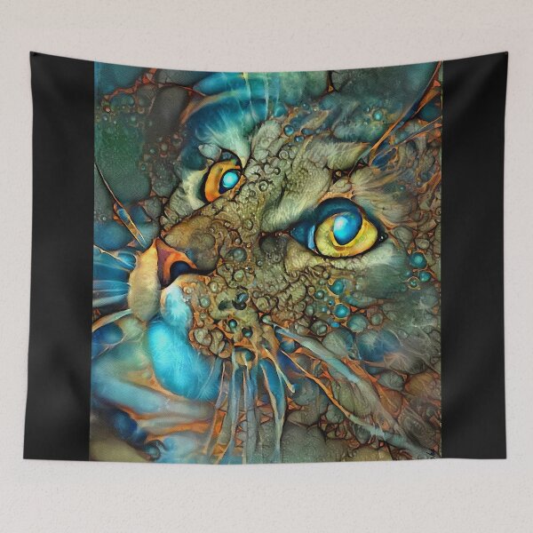 Item preview, Galaxy cat designed and sold by L. ROCHE.