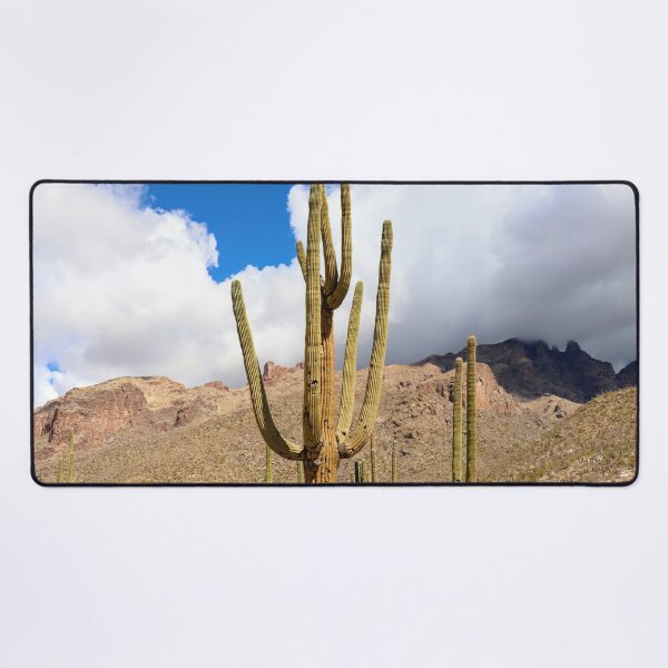 Item preview, Beautiful Desert Saguaro And Catalina Mountains designed and sold by simonjayphotos.