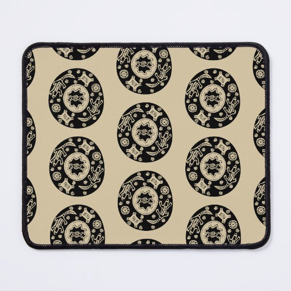 Item preview, African Tribal Mandala – Black and White Ethnic Art designed and sold by lalatrash.