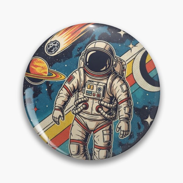Item preview, Retro Astronaut Explorer  designed and sold by CyberdogStudios.