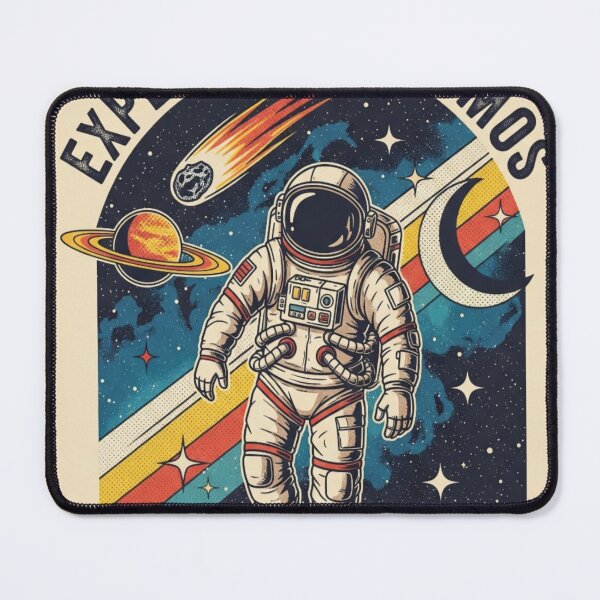 Item preview, Retro Astronaut Explorer designed and sold by CyberdogStudios.