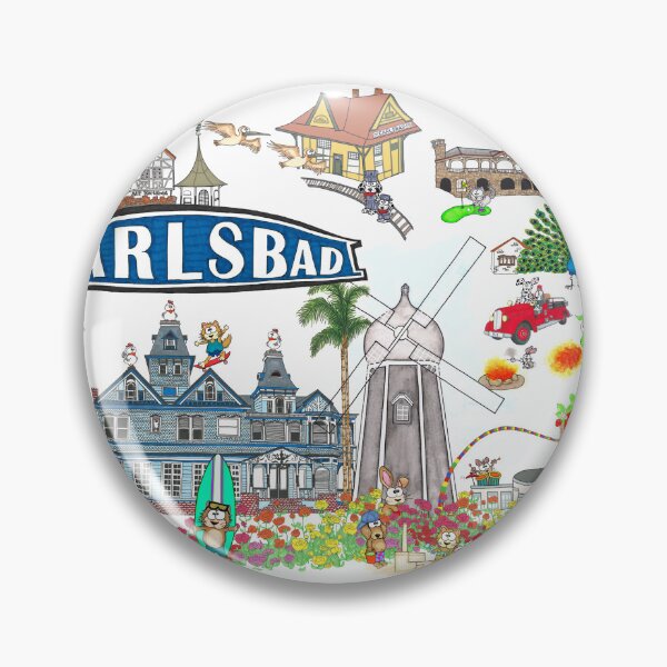 Item preview, Carlsbad Beach City Fun designed and sold by Belknap.