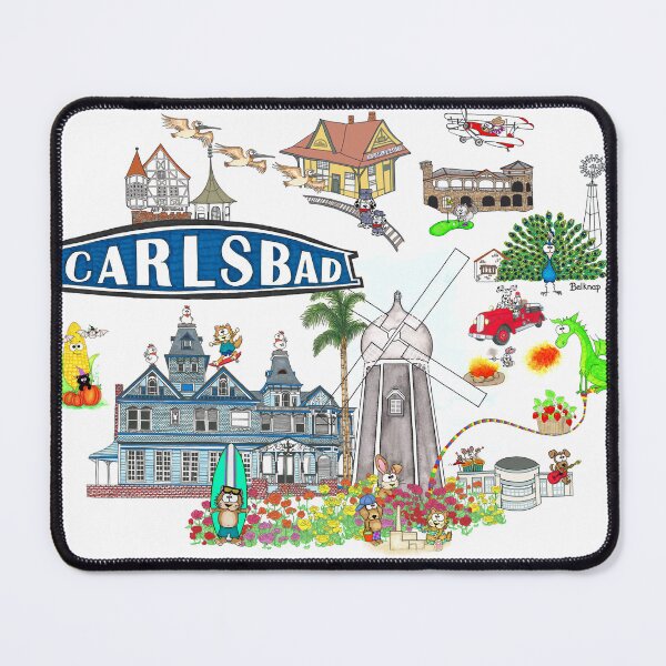Item preview, Carlsbad Beach City Fun designed and sold by Belknap.
