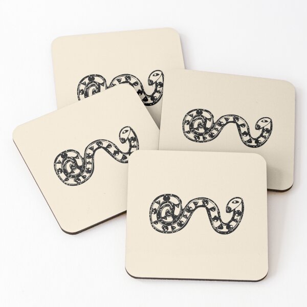 Item preview, African Tribal Wave Pattern – Minimal Black Line Art designed and sold by lalatrash.