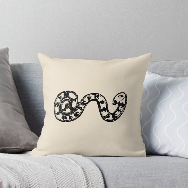 Item preview, African Tribal Wave Pattern – Minimal Black Line Art designed and sold by lalatrash.