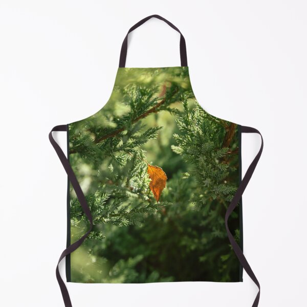 Item preview, A single autumn leaf on the green background. designed and sold by RinaZik.