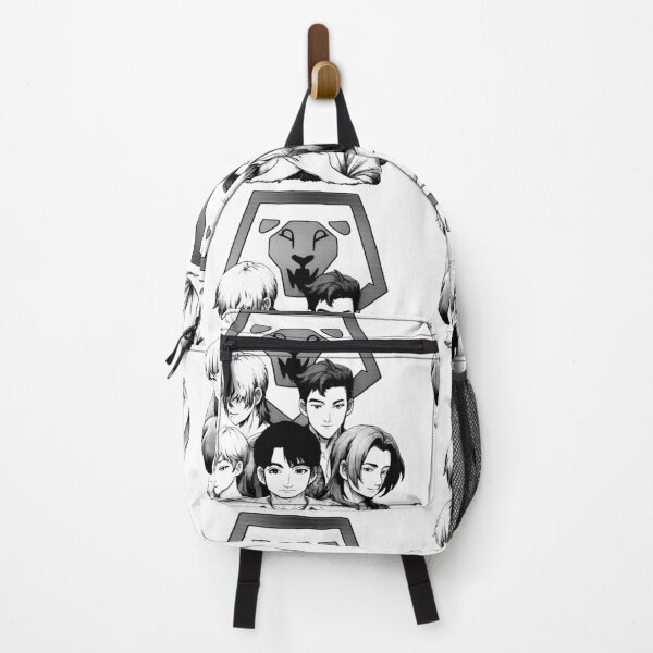 Item preview, Cute Saja Boys illustration with logo (black and white ver) designed and sold by Moonshroomarts.