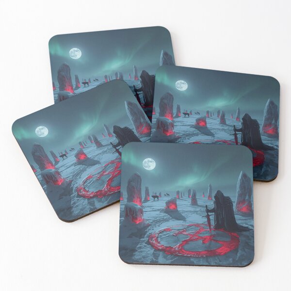Item preview, Blood Beneath the Ice — The Rune Sacrifice designed and sold by kabucino.