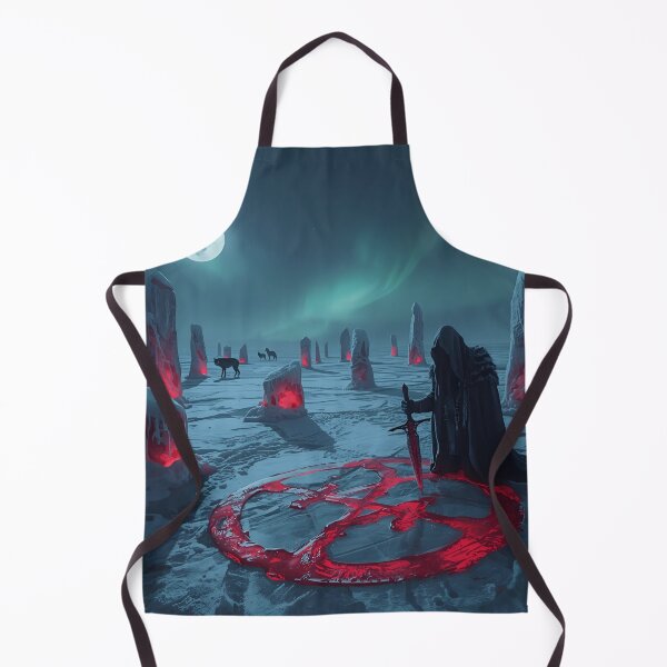 Item preview, Blood Beneath the Ice — The Rune Sacrifice designed and sold by kabucino.