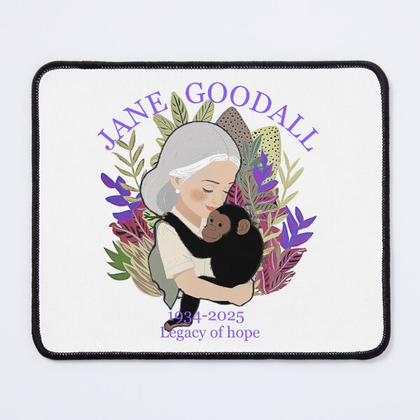 Item preview, Jane Goodall Tribute Wildlife Conservation Tee Animal designed and sold by gear-posters.