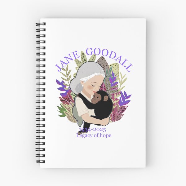 Item preview, Jane Goodall Tribute Wildlife Conservation Tee Animal designed and sold by gear-posters.