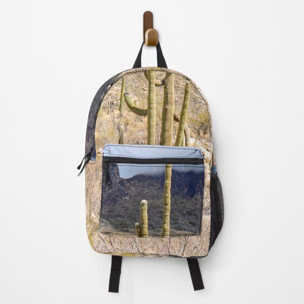Item preview, Saguaro Cacti And Beautiful Catalina Mountain designed and sold by simonjayphotos.