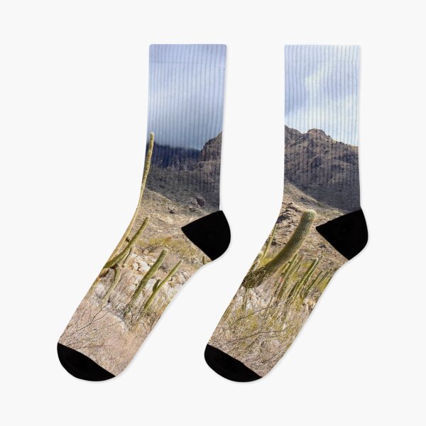 Item preview, Saguaro Cacti And Beautiful Catalina Mountain designed and sold by simonjayphotos.