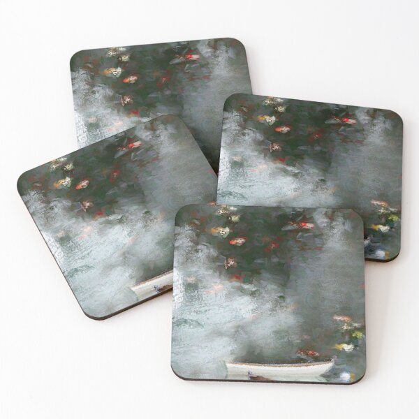 Item preview, Boats in an Autumn Rain designed and sold by Wayne King.