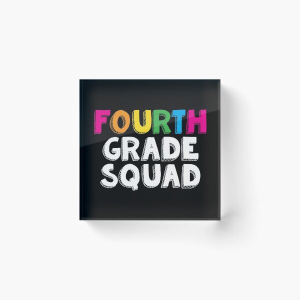 Item preview, Fourth Grade Squad designed and sold by teesaurus.