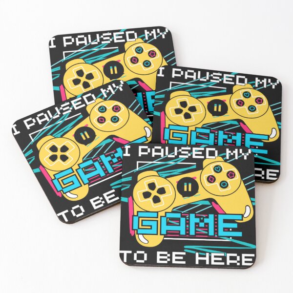 Item preview, I Paused My Game to Be Here designed and sold by ArteVirtual28.