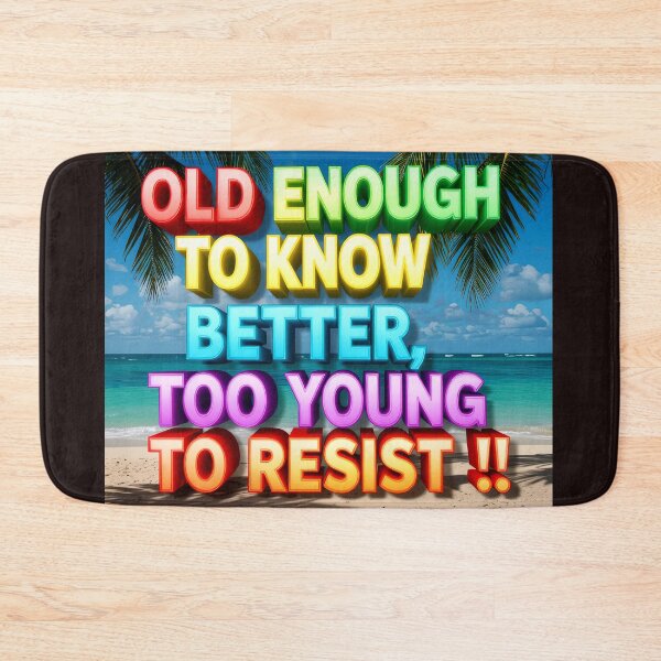 Item preview, beach typographic funny colorful quote design designed and sold by SmashingDeals.