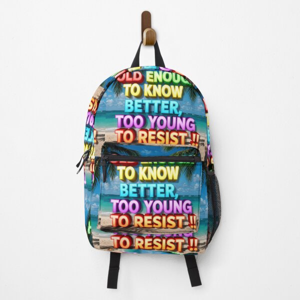 Item preview, beach typographic funny colorful quote design designed and sold by SmashingDeals.