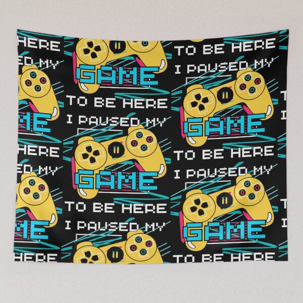 Item preview, I Paused My Game to Be Here designed and sold by ArteVirtual28.