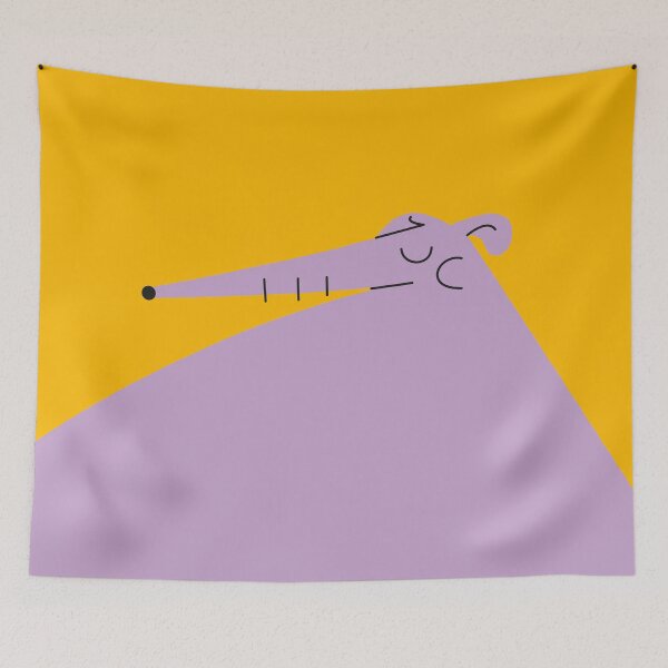 Item preview, Sweet little purple dog designed and sold by Hilosdibujitosdepablo.