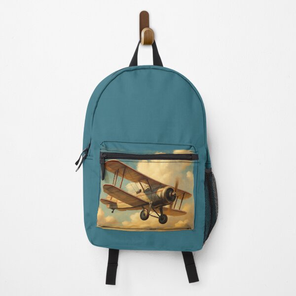 Item preview, Flying Through Time - Vintage Biplane in the Sky designed and sold by Pino-S-Corner.