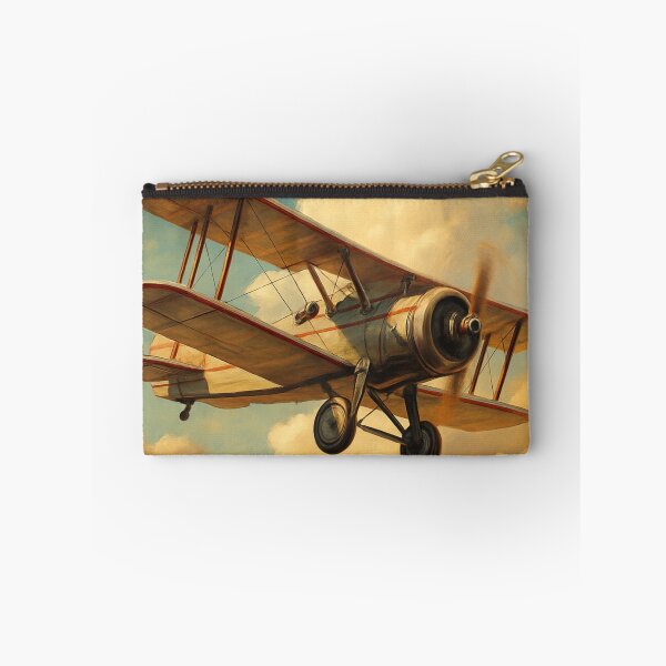 Item preview, Flying Through Time - Vintage Biplane in the Sky designed and sold by Pino-S-Corner.