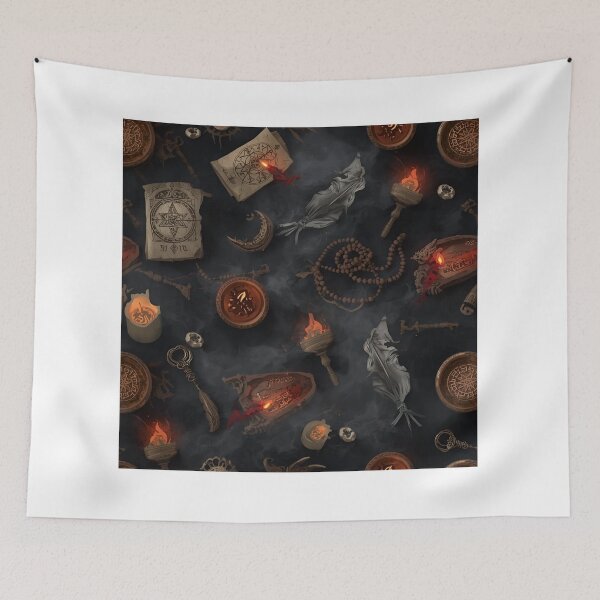 Item preview, Forbidden Circles — The Summoner’s Pattern designed and sold by kabucino.