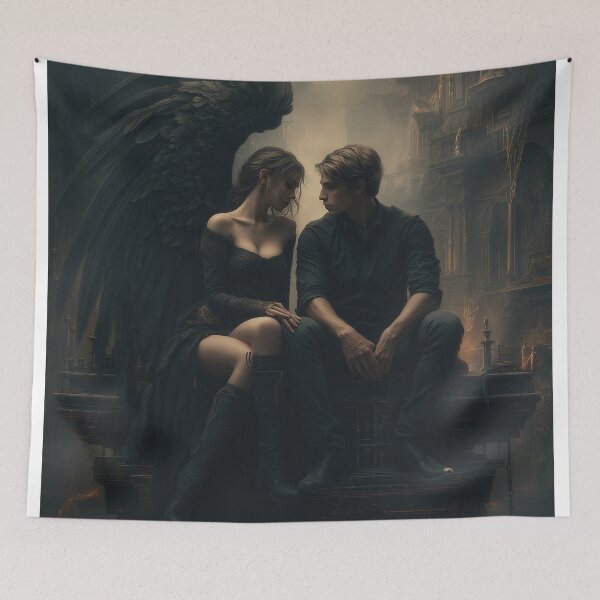Item preview, The Weight of Fallen Wings designed and sold by oanaunciuleanu.