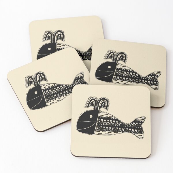 Item preview, African Tribal Fish – Ethnic Symbolic Art designed and sold by lalatrash.
