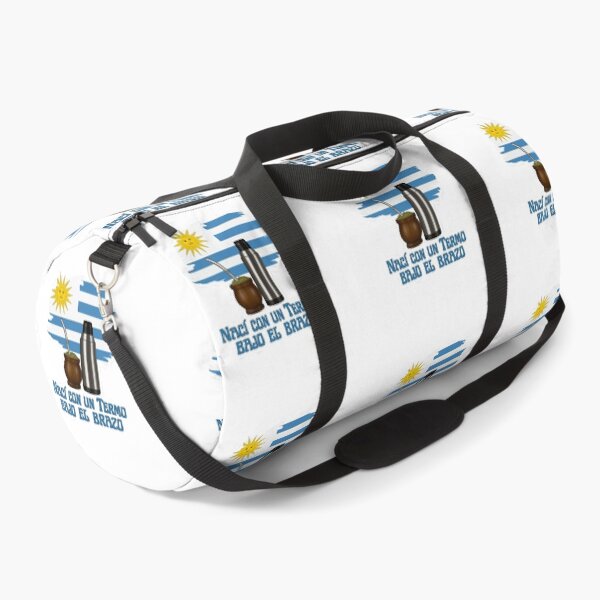 Item preview, I Was Born with a Thermos Under My Arm – Uruguay Mate Design designed and sold by CapyToon.