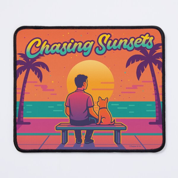 Item preview, Chasing Sunsets designed and sold by Pepper-and-Co.