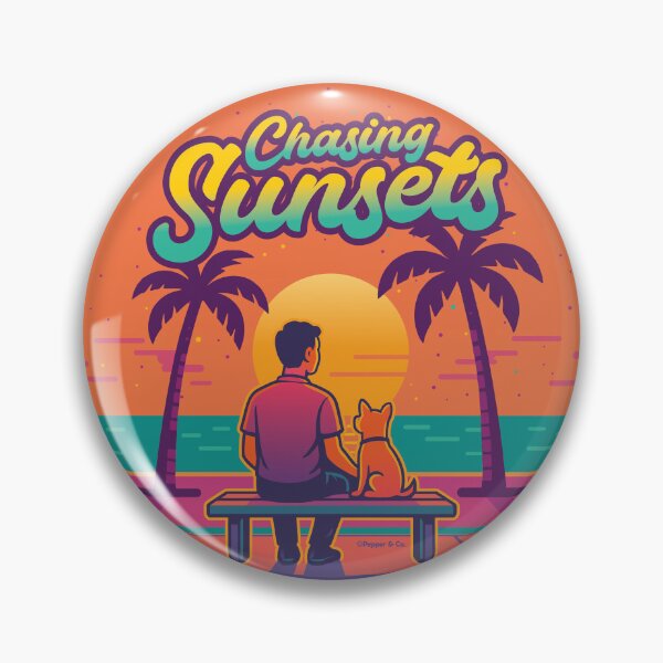 Item preview, Chasing Sunsets designed and sold by Pepper-and-Co.