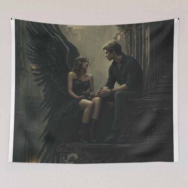 Item preview, The Weight of Fallen Wings designed and sold by oanaunciuleanu.