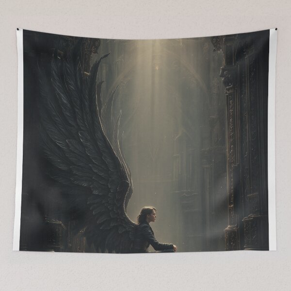 Item preview, The Weight of Fallen Wings designed and sold by oanaunciuleanu.