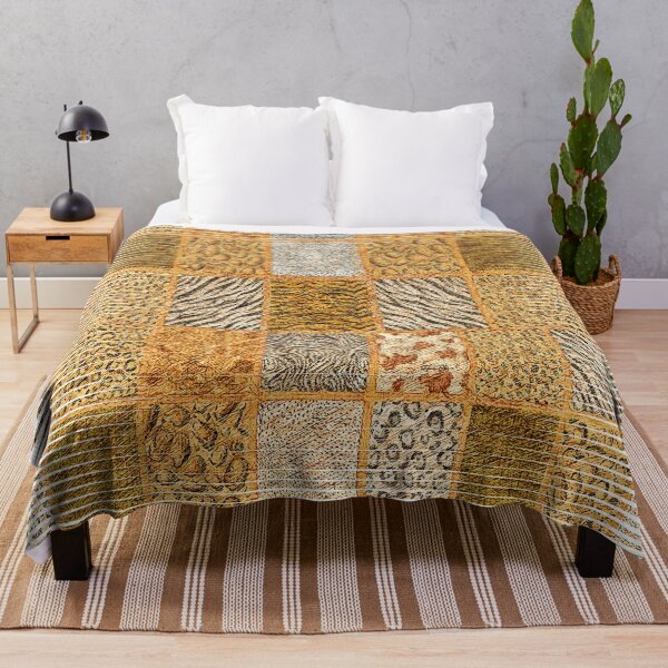 Item preview, Bold Animal Print Patchwork designed and sold by Hen-C-Art.