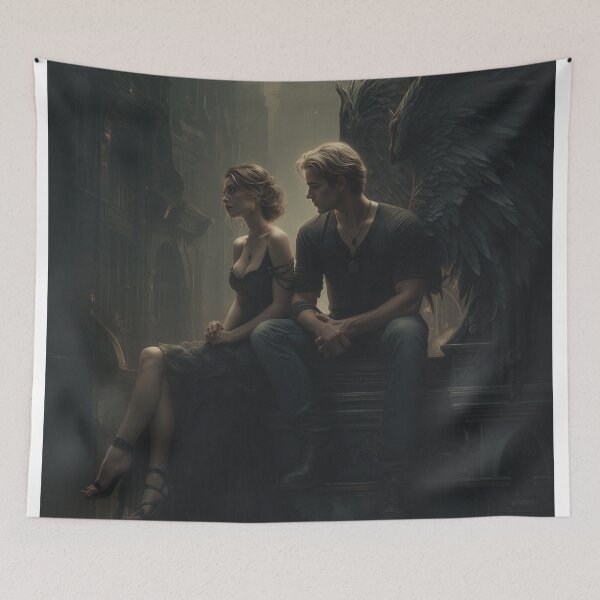 Item preview, The Weight of Fallen Wings designed and sold by oanaunciuleanu.