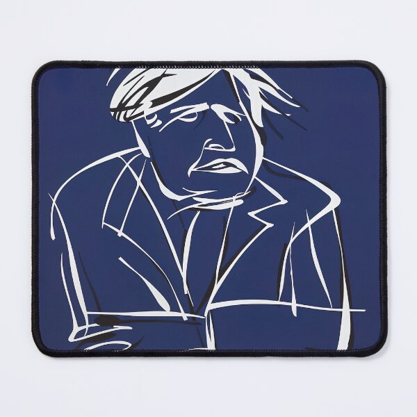 Item preview, Boris Johnson, UK - Blue Abstract Art designed and sold by shadow-bloom.