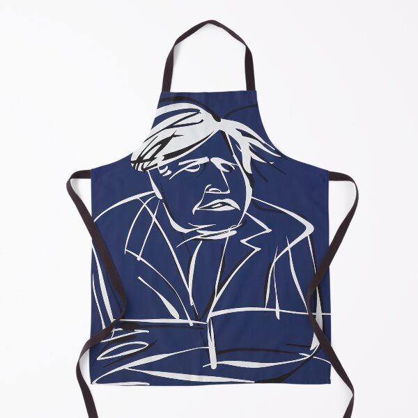 Item preview, Boris Johnson, UK - Blue Abstract Art designed and sold by shadow-bloom.