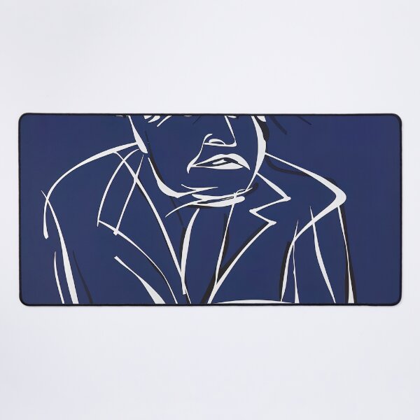 Item preview, Boris Johnson, UK - Blue Abstract Art designed and sold by shadow-bloom.