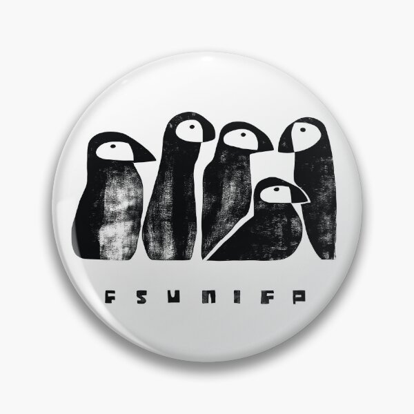 Item preview, Puffins and Scrabble tiles. designed and sold by OpenHatch.